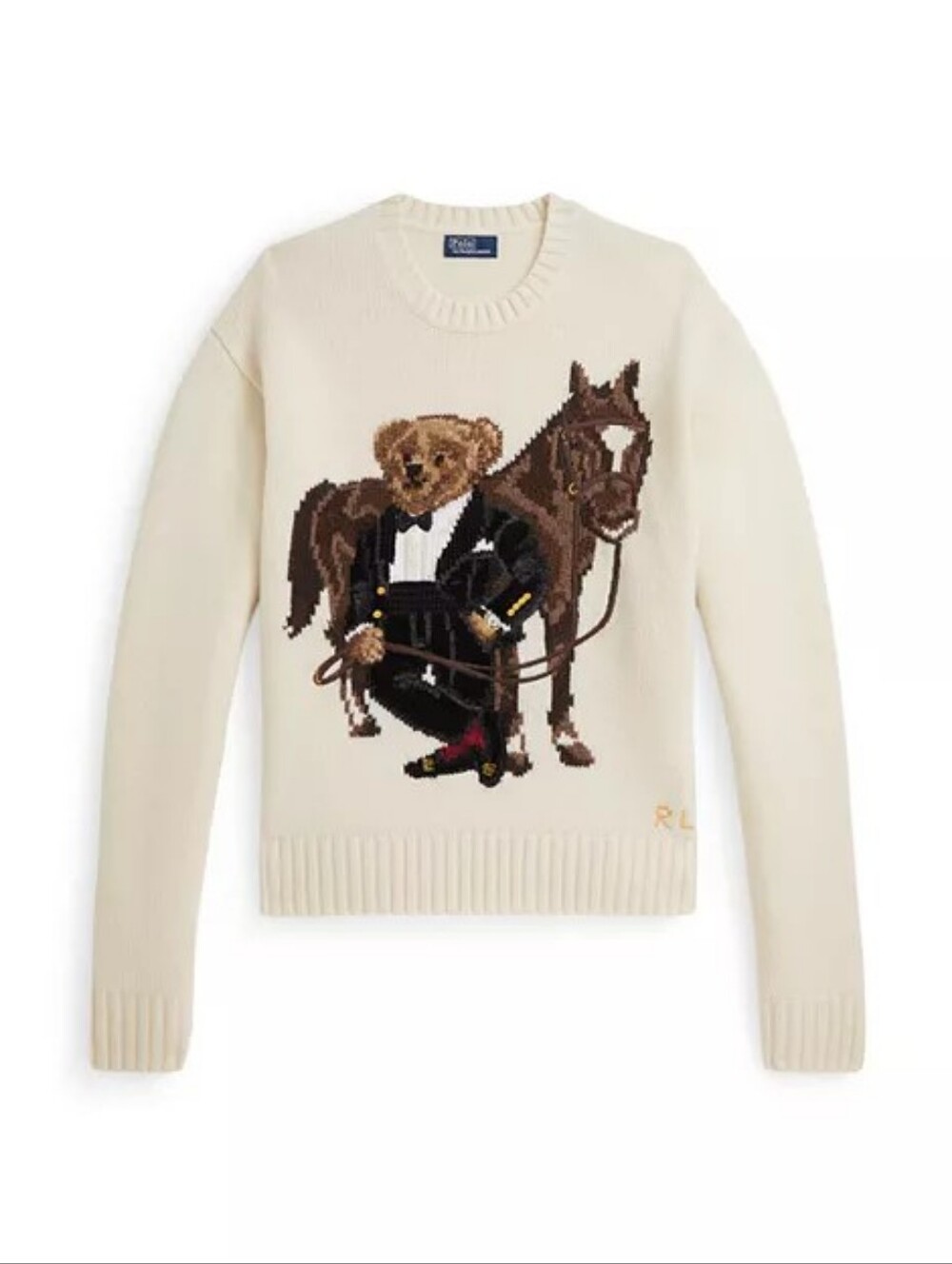Polo Ralph LaurenLunar New Year Polo Bear Sweater Size M Ltd Ed. - Picture 7 of 12